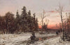 Die Heimkehrenden Reisigsammler Am Winterabend