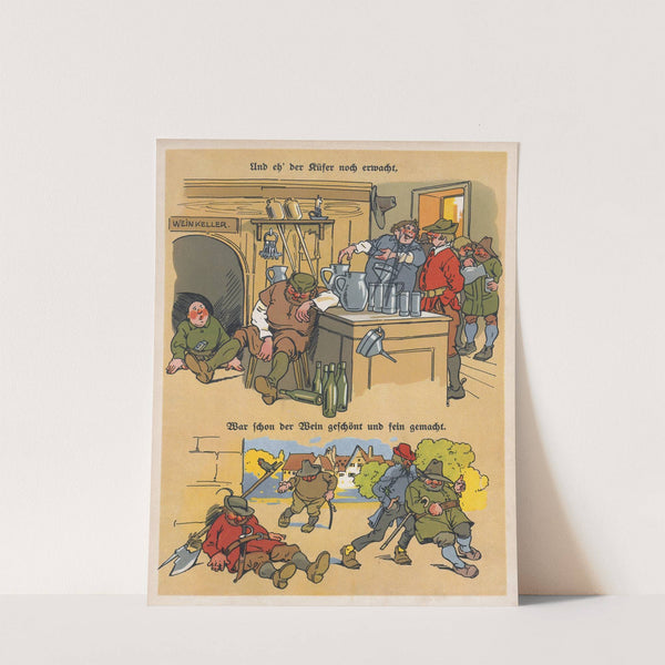 Die Heinzelmännchen Pl.10 by Fritz Gareis jr.