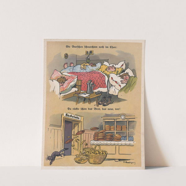 Die Heinzelmännchen Pl.6 by Fritz Gareis jr.