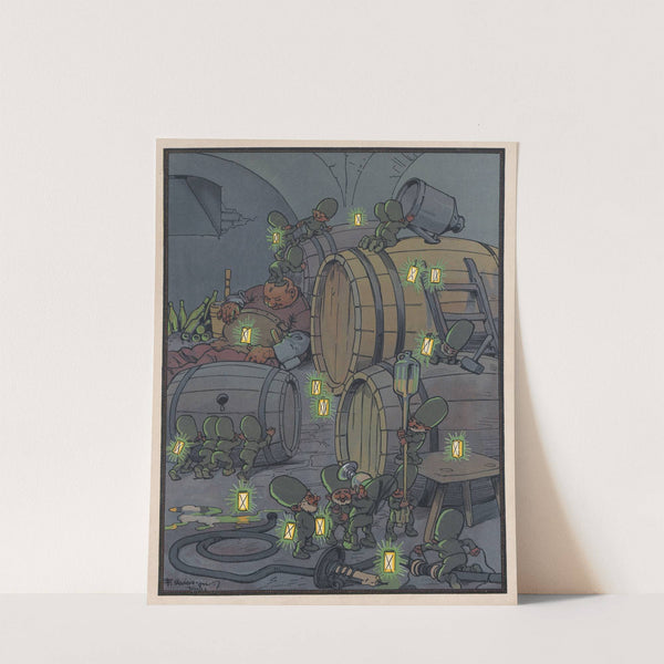 Die Heinzelmännchen Pl.9 by Fritz Gareis jr.