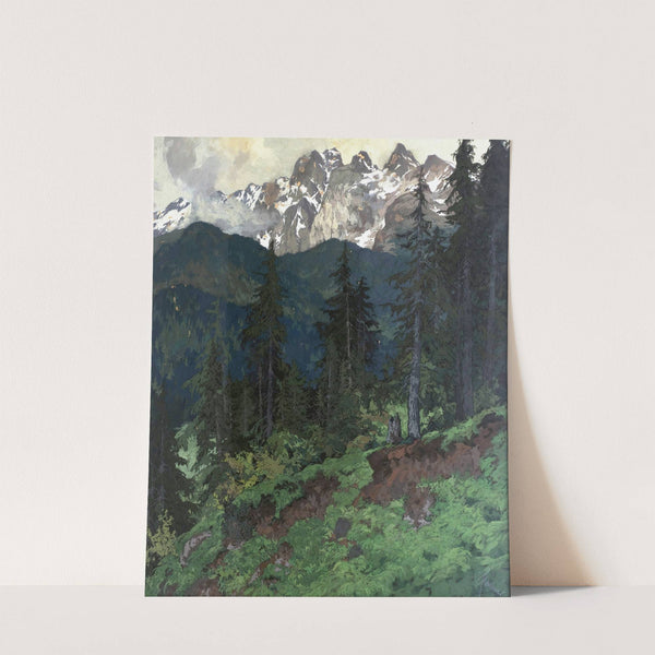 Die Hohe Tatra (Slowakei) by Hugo Hodiener