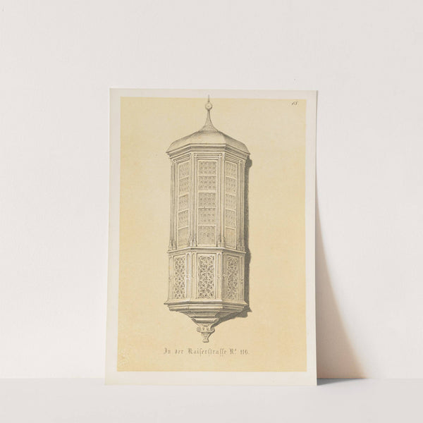 Die interessantesten Chörlein an Nürnberg’s mittelalterlichen Gebäuden Pl.18 (1850) by Friedrich Mayer