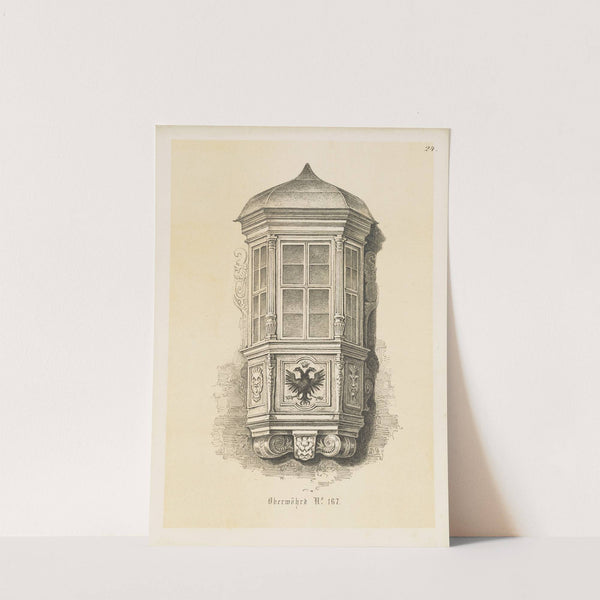 Die interessantesten Chörlein an Nürnberg’s mittelalterlichen Gebäuden Pl.24 (1850) by Friedrich Mayer