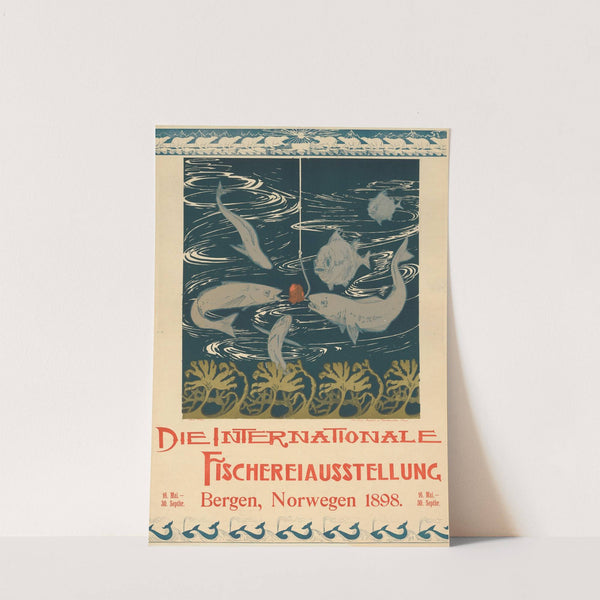 Die Internationale Fischereiausstellung, Bergen, Norwegen 1898 (1898) by Christian Koren-Wiberg