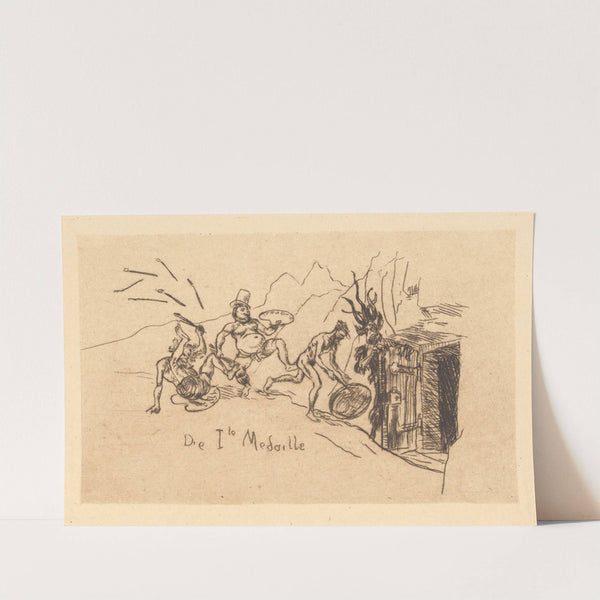 Die Ite Medaille (1910) by Albert Welti