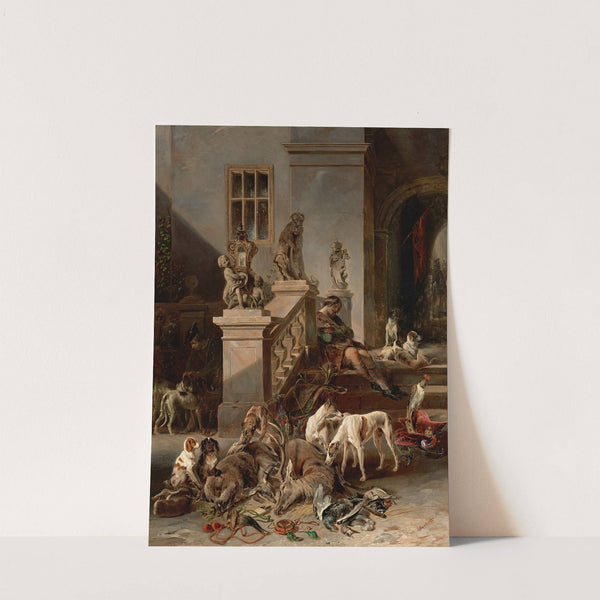 Die Jagdbeute by Johann Matthias Ranftl