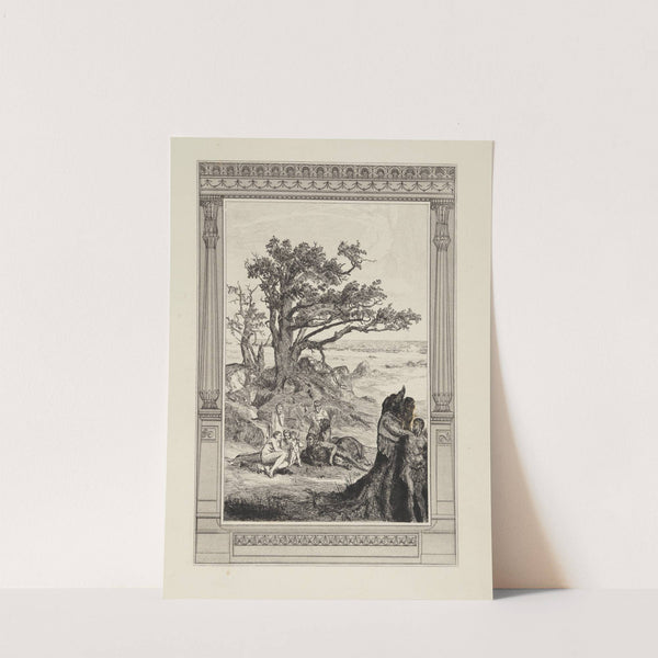 Die Jugend Amors (Amor und Psyche, Opus V, Blatt 1) (1880) by Max Klinger