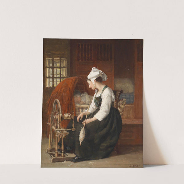 Die junge Mutter by Paul Seignac