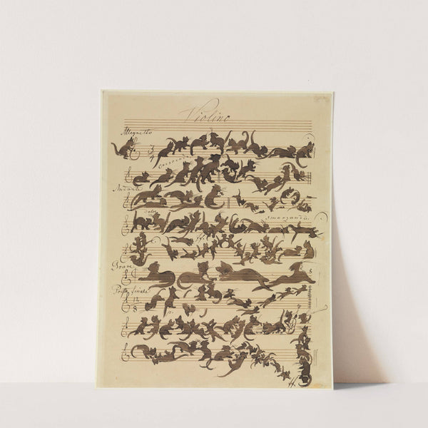 Die Katzensymphonie by Moritz von Schwind