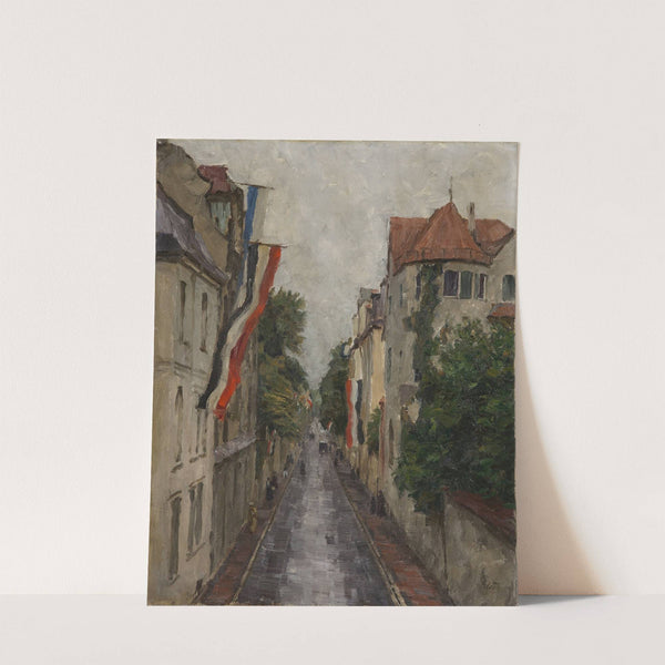 Die Kaulbachstraße in München by Charles Vetter