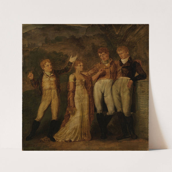 Die Kinder der Gräfin Hochberg by Feodor Iwanowitsch Kalmück
