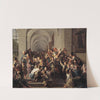 Die Klostersuppe (1858) by Ferdinand Georg Waldmüller