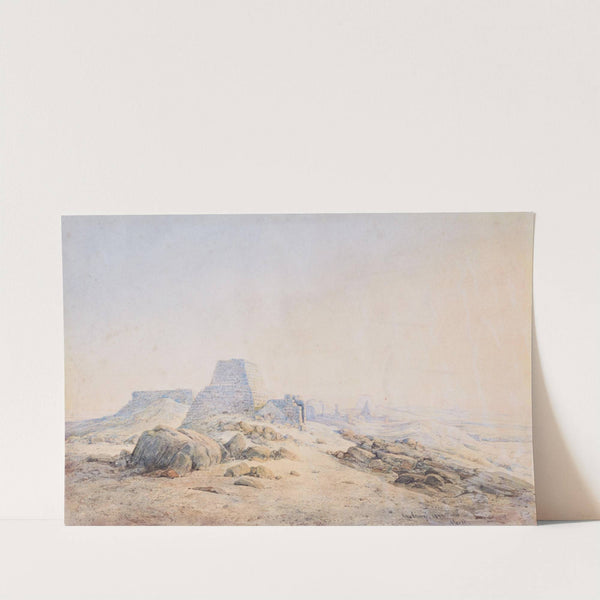 Die Königsgräber von Meroe by Friedrich Otto Georgi