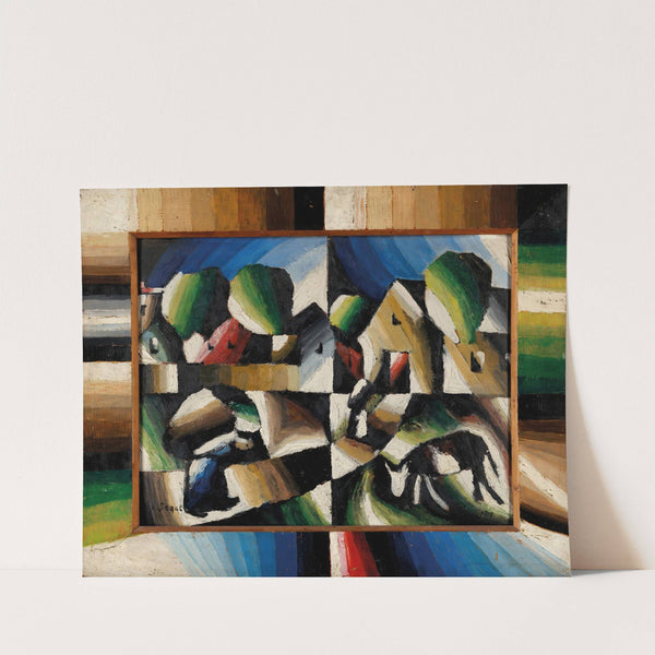 Die Lastträgerinnen by Arthur Segal