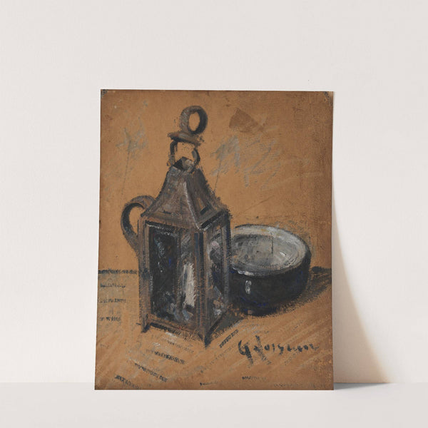 Die Laterne by Gustave Loiseau