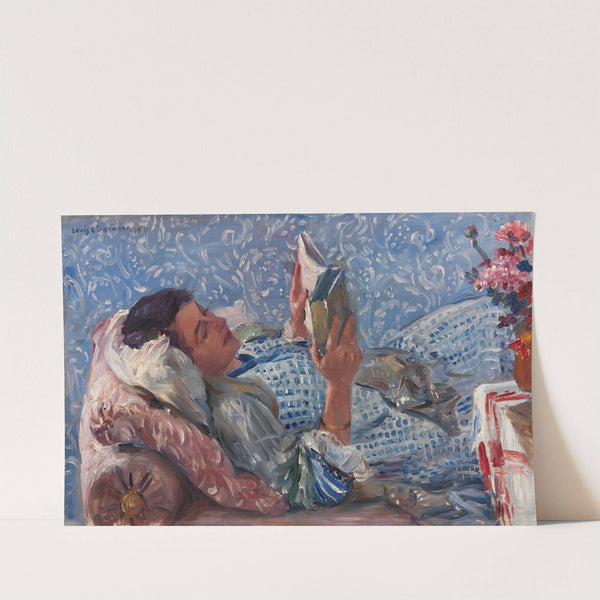 Die Lesende (1911) by Lovis Corinth