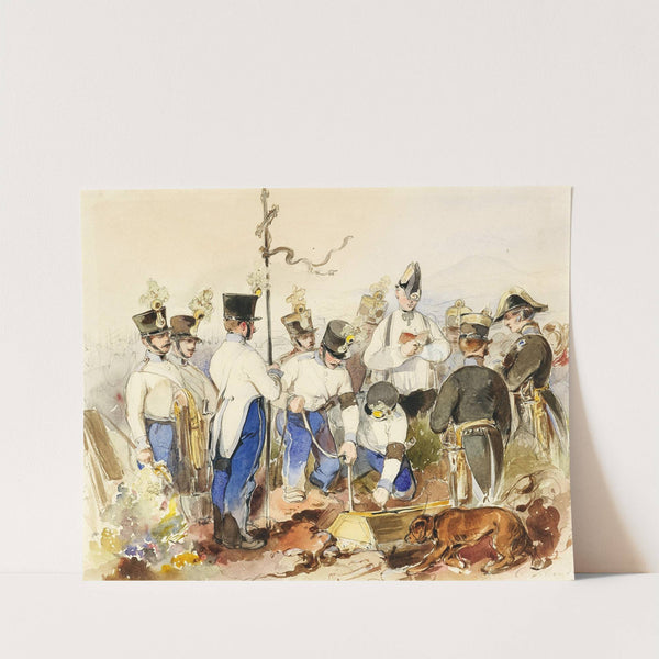 ‘Die letzte Ehre’ (Last Honour) by Carl Schindler