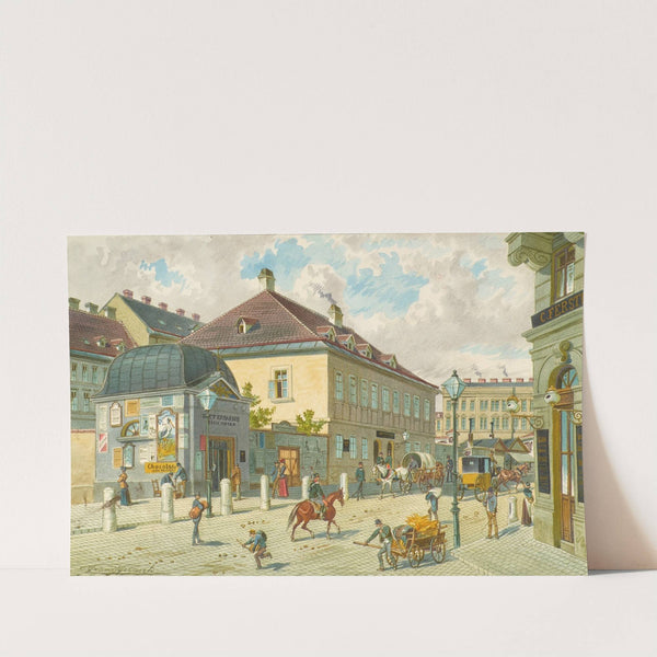 Die Mariahilfer Linie in Wien by Franz Gerasch