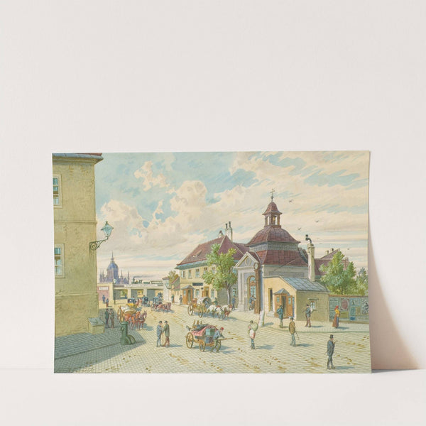 Die Matzleinsdorfer Linie in Wien (Ecke Margarethengürtel und Matzleinsdorfer Platz) by Franz Gerasch