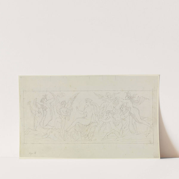 Die Meerfahrt der Aphrodite (before 1842) by Moritz von Schwind