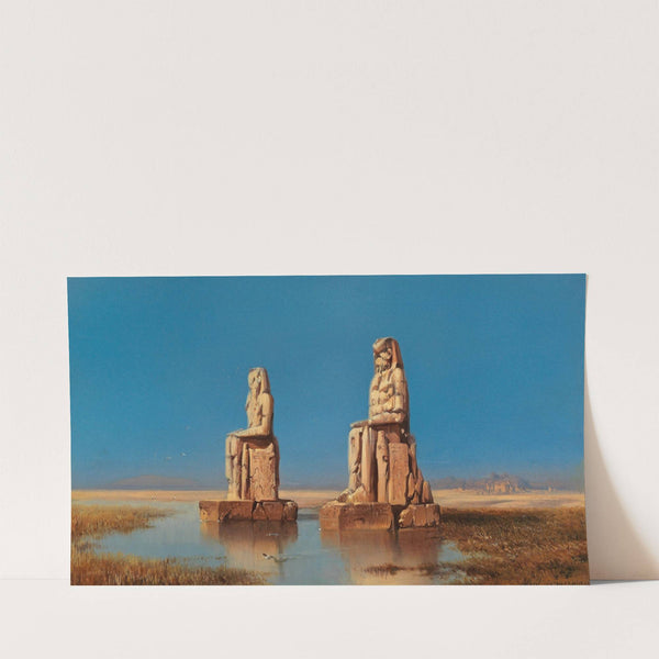 Die Memnonkolosse by Albert Zimmermann