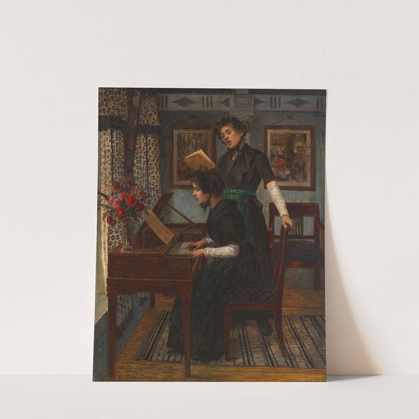 Die Musikstunde by Walter Firle