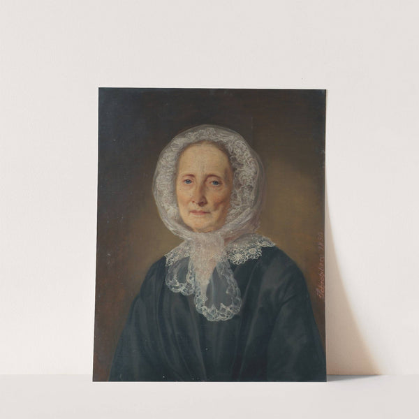 Die Mutter des Künstlers by Franz Schrotzberg