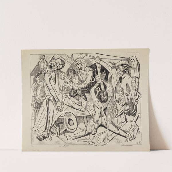 Die Nacht (1914) by Max Beckmann