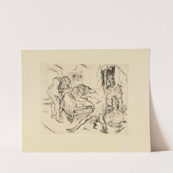 Die Nacht (1914) by Max Beckmann