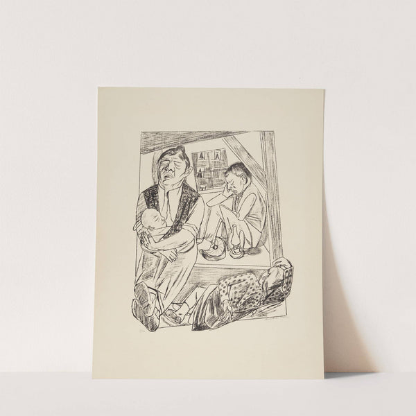 Die Nacht (1922) by Max Beckmann