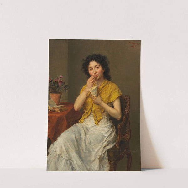 Die Naschkatze by Ludwig Knaus