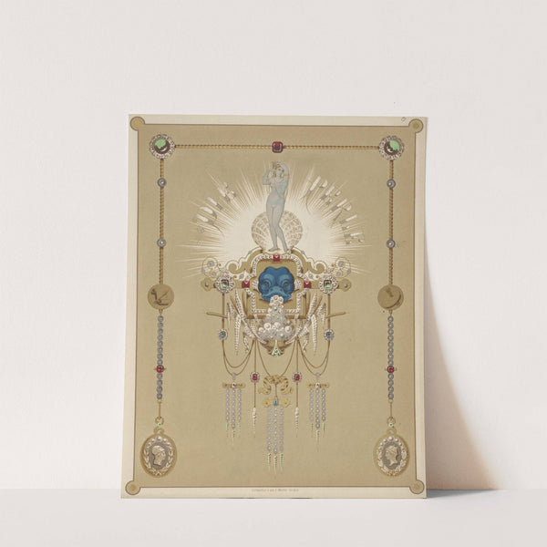 Die Perle; Entworfen U. Gez. V. Martin Gerlach. (1872 - 1873) by Martin Gerlach