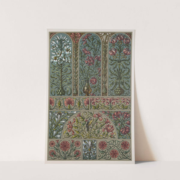 Die Pflanze in Kunst und Gewerbe Pl.004 by Anton Seder