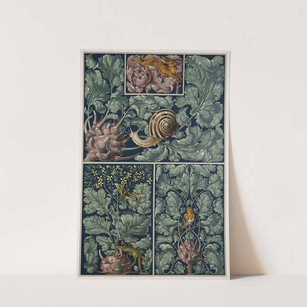 Die Pflanze in Kunst und Gewerbe Pl.007 by Anton Seder