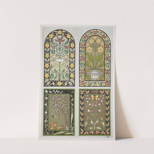 Die Pflanze in Kunst und Gewerbe Pl.012 by Anton Seder