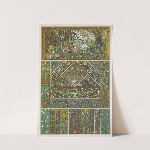 Die Pflanze in Kunst und Gewerbe Pl.015 by Anton Seder