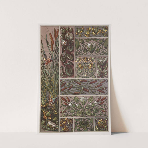 Die Pflanze in Kunst und Gewerbe Pl.016 by Anton Seder