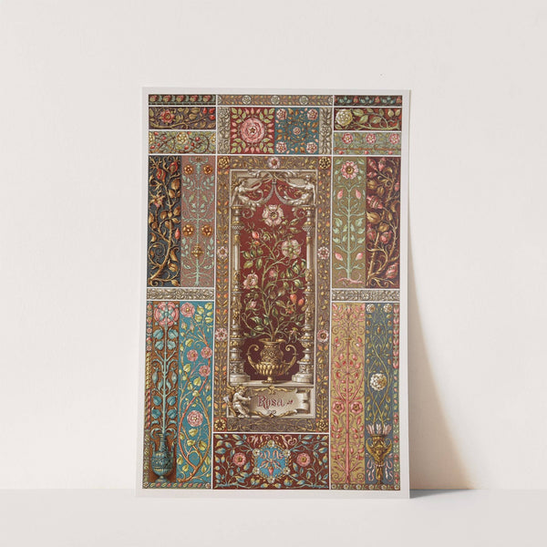 Die Pflanze in Kunst und Gewerbe Pl.017 by Anton Seder