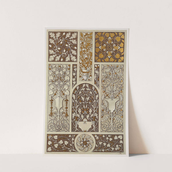 Die Pflanze in Kunst und Gewerbe Pl.032 by Anton Seder