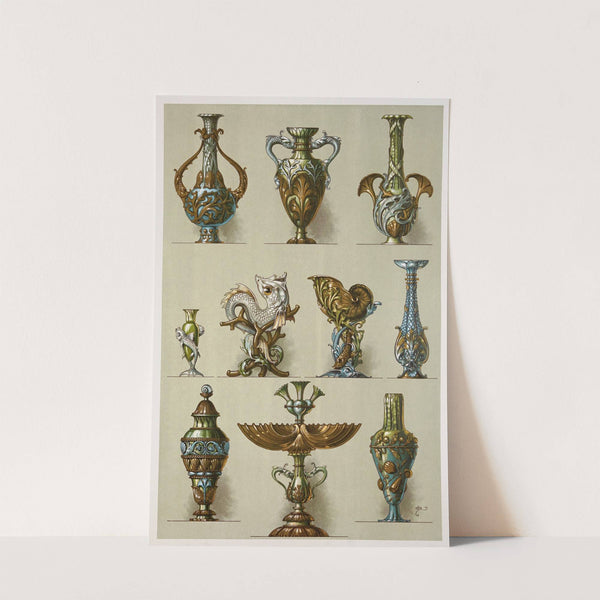 Die Pflanze in Kunst und Gewerbe Pl.035 by Anton Seder