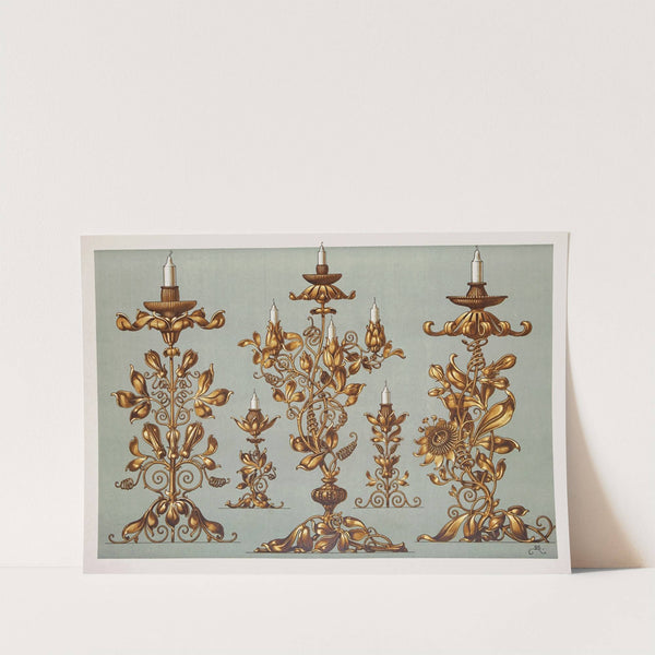 Die Pflanze in Kunst und Gewerbe Pl.037 by Anton Seder