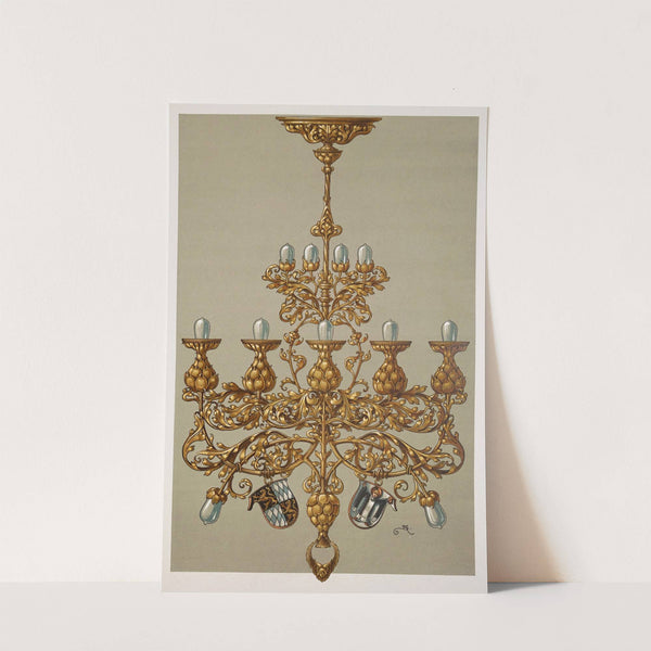 Die Pflanze in Kunst und Gewerbe Pl.047 by Anton Seder