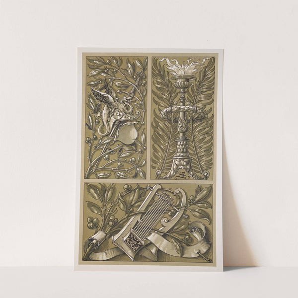 Die Pflanze in Kunst und Gewerbe Pl.052 by Anton Seder