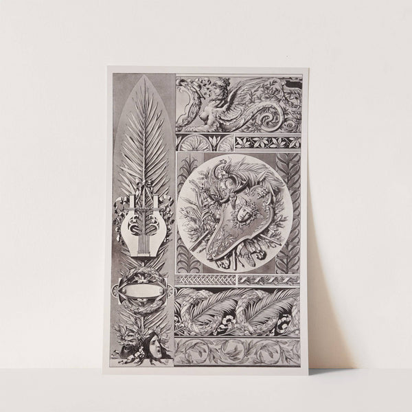 Die Pflanze in Kunst und Gewerbe Pl.054 by Anton Seder