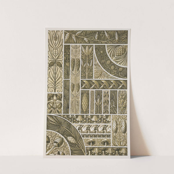 Die Pflanze in Kunst und Gewerbe Pl.059 by Anton Seder