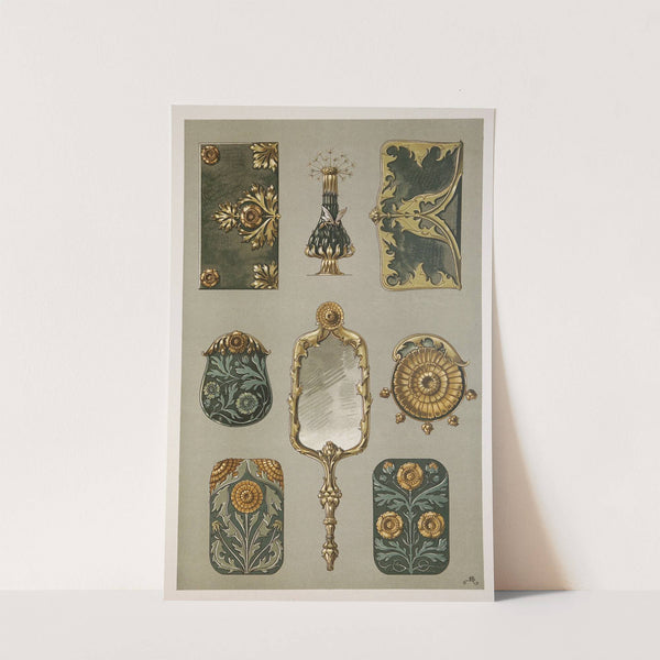 Die Pflanze in Kunst und Gewerbe Pl.064 by Anton Seder