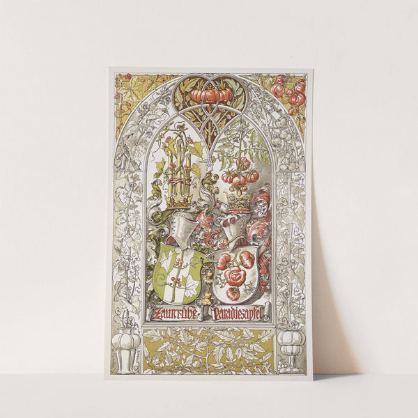 Die Pflanze in Kunst und Gewerbe Pl.088 by Anton Seder