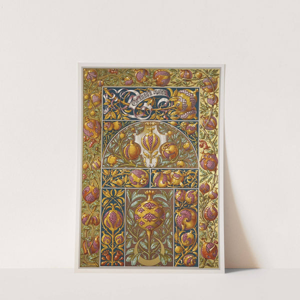 Die Pflanze in Kunst und Gewerbe Pl.096 by Anton Seder