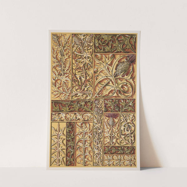 Die Pflanze in Kunst und Gewerbe Pl.101 by Anton Seder