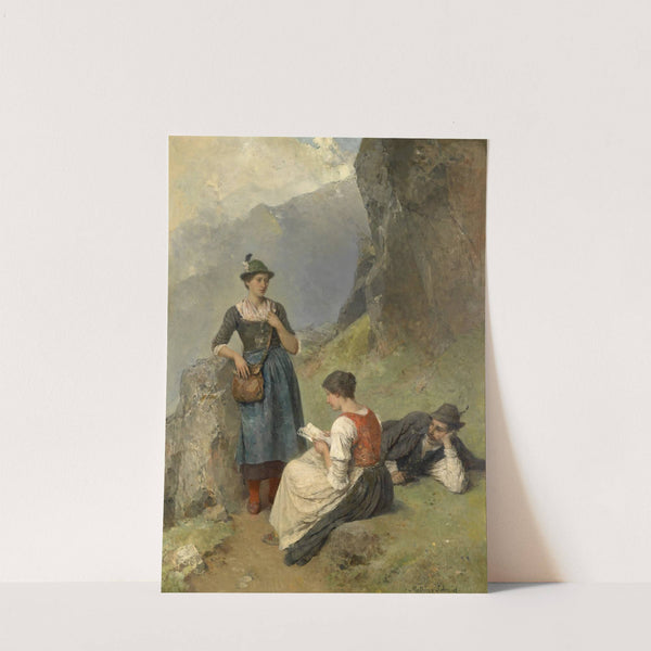 Die Postbotin by Mathias Schmid